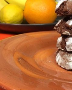 Двойное шоколадное печенье с имбирно-кофейными нотками