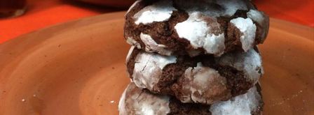 двойное шоколадное печенье с имбирно-кофейными нотками. Шаг 13