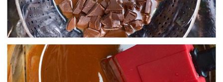 двойное шоколадное печенье с имбирно-кофейными нотками. Шаг 3