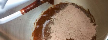 двойное шоколадное печенье с имбирно-кофейными нотками. Шаг 7