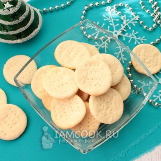 Рецепт галетного печенья