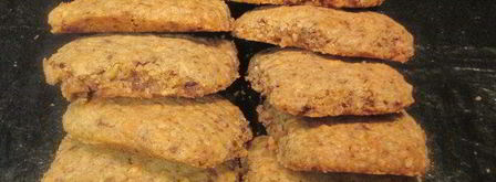 итальянское шоколадно-ореховое печенье с солью. Шаг 6