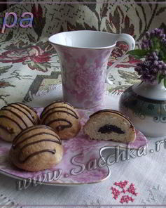 Медовое печенье Шоколадный ручеек