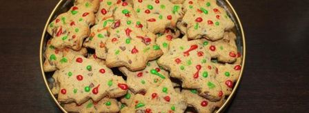 новогоднее овсяное печенье. Шаг 10