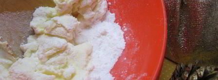 новогоднее печенье овечки. Шаг 2