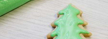 новогоднее сахарное печенье с глазурью. Шаг 22