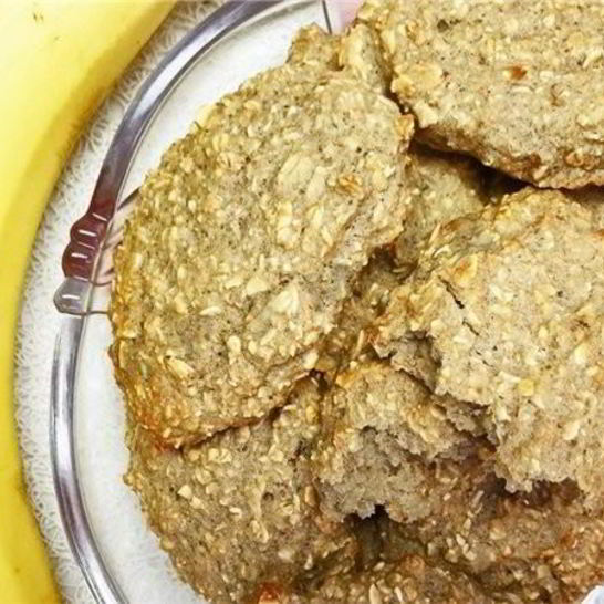 Рецепт овсяного печенья с бананом диетическое