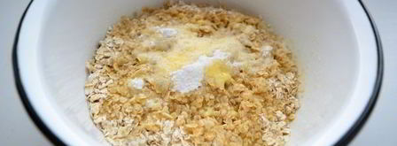 овсяное печенье с финиками и орехами. Шаг 6