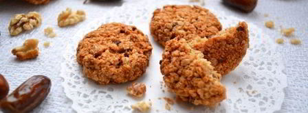 овсяное печенье с финиками и орехами. Шаг 9