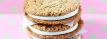 овсяное печенье с зефирной начинкой. Шаг 3