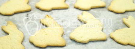 пасхальное печенье пасхальные кролики. Шаг 9