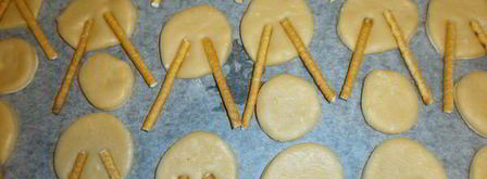 печенье белые овечки. Шаг 14