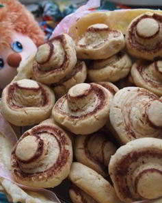 Печенье Грибочки в лукошке