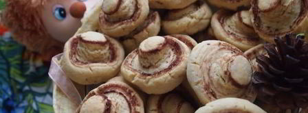 печенье грибочки в лукошке. Шаг 14