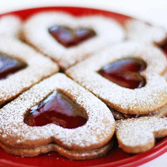 Рецепт печенья ко дню святого валентина