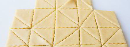 печенье коричные треугольники. Шаг 7