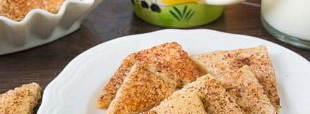 печенье коричные треугольники. Шаг 12