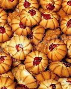 Печенье Курабье с повидлом