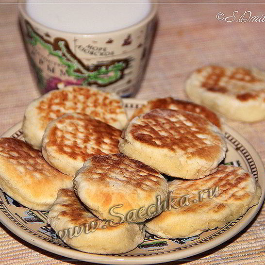 Рецепт печенья на сковороде