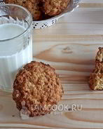 Печенье овсяное с медом