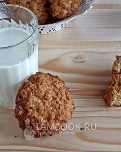 Печенье овсяное с медом