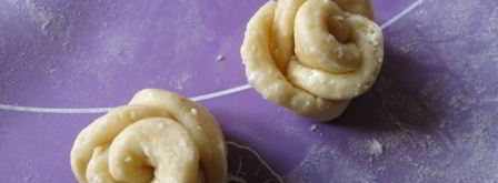 печенье розочки из творожного теста. Шаг 12