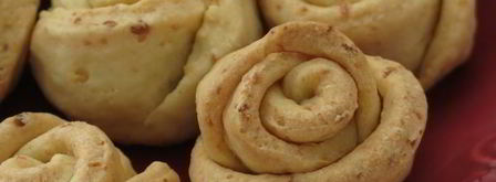 печенье розочки из творожного теста. Шаг 14