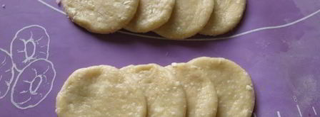 печенье розочки из творожного теста. Шаг 9