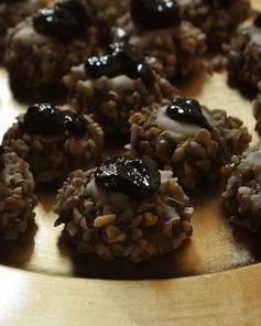 Печенье с белым шоколадом и джемом