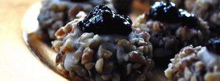 печенье с белым шоколадом и джемом. Шаг 4