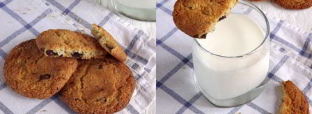 печенье с кусочками шоколада. Шаг 8