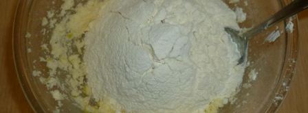 печенье с орехами и ягодами. Шаг 3