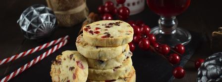 печенье с орехами и ягодами. Шаг 7