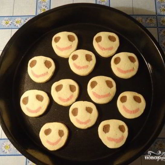 Рецепт печенья улыбка