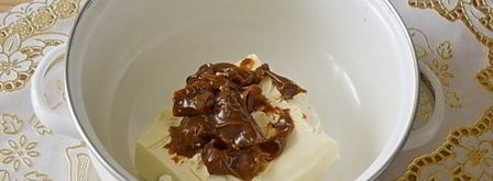 печенье в форме на газу. Шаг 5