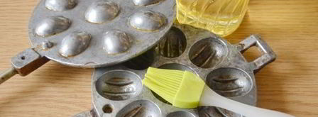 печенье в форме на газу. Шаг 7