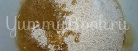 постное овсяно-медовое печенье. Шаг 4