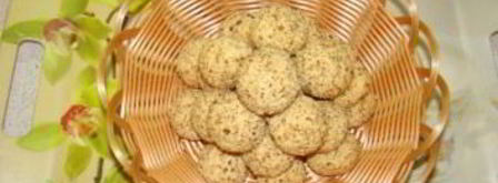 постное печенье с орехами. Шаг 4