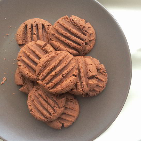 Рецепт шоколадна-каштанового печенье