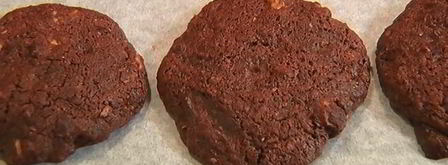 шоколадное печенье с грецкими орехами. Шаг 12