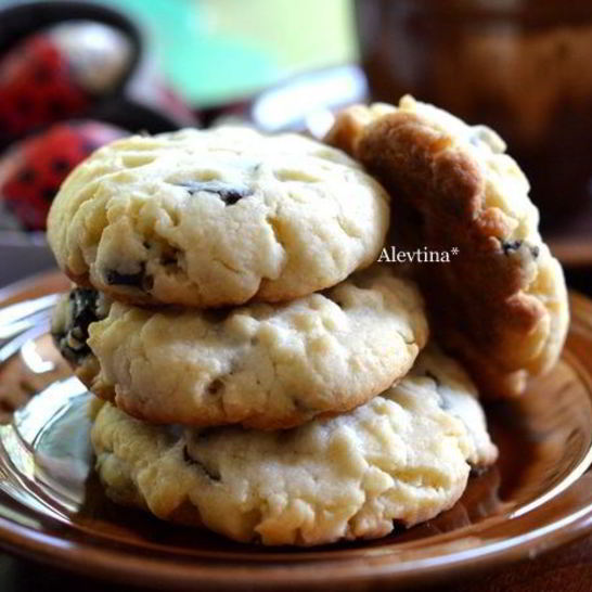 Рецепт сливового печенья