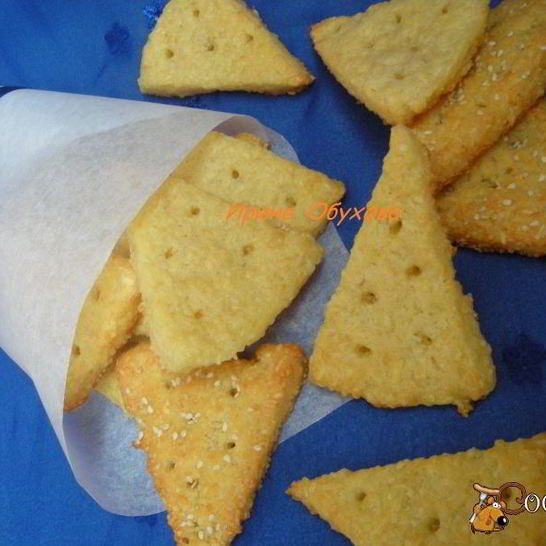 Рецепт сырного печенья