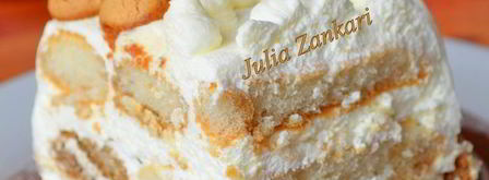 тирамису с творожным кремом и миндальным печеньем. Шаг 11