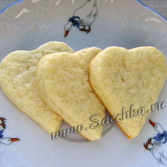 Рецепт творожно-ванильного печенье