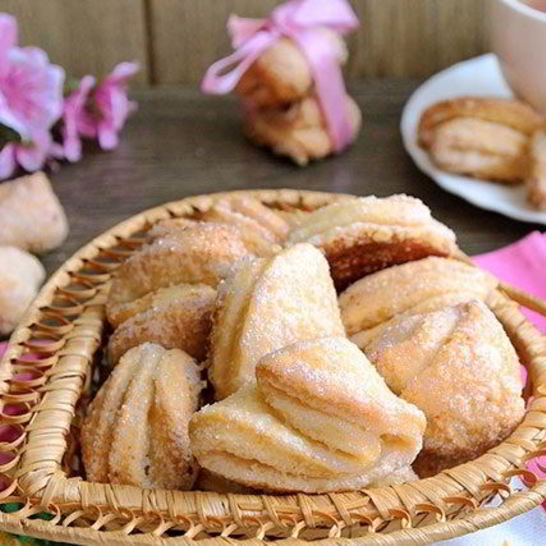 Рецепт творожного печенья треугольники