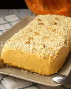 Тыквенный мусс с печеньем Савоярди