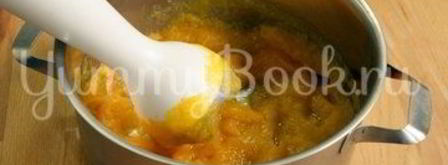 тыквенный мусс с печеньем савоярди. Шаг 2