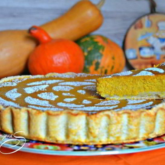 Рецепт американского тыквенного пирога с корицей
