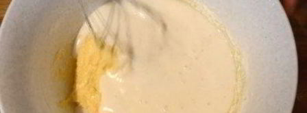 безумно вкусный и простой пирог с фруктами. Шаг 2