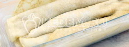 блинный пирог с печенью. Шаг 12